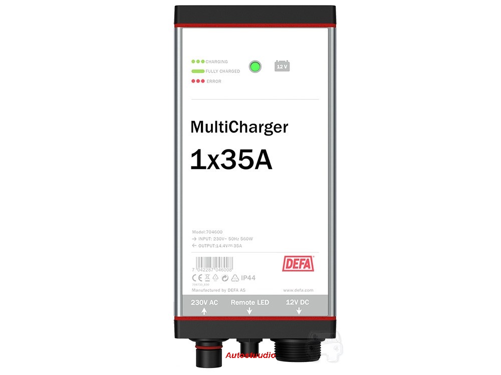 Akulaadija DEFA MultiCharger 1x35A PlugIn
